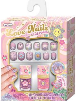 Σετ Μανό - νύχια για Παιδία Love Nails 040GF