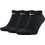 Nike Everyday Ανδρικές Κάλτσες Κοντές Μαύρες 3Pack SX2554-001
