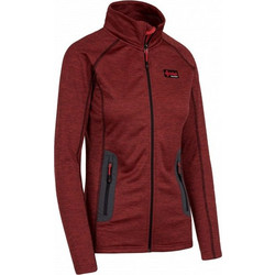 Kilpi Eris Γυναικεία Ζακέτα Fleece Μακριά με Φερμουάρ Μπορντό HL0008KI