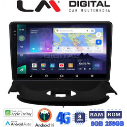 LM Digital ZQ8206UP Ηχοσύστημα Αυτοκινήτου με Οθόνη Αφής USB & GPS