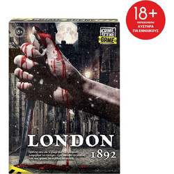 AS Company Crime Scene London 1892 Επιτραπέζιο Παιχνίδι για 18+ Ετών για 1+ Παίκτες