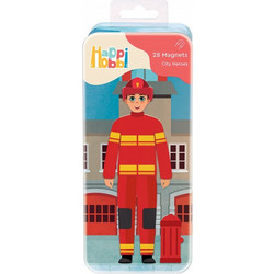 AS Company Magnet Tins City Heroes Μαγνήτες