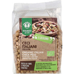 Ρεβύθια Βιολογικά Χωρίς Γλουτένη Probios Ceci Italiani Organic Italian Chick Peas Gluten Free 400g