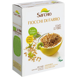 Νιφάδες Ντινκελ Βιολογικό Vegan Sarchio Fiocchi di Farro 250g