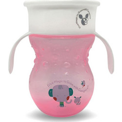 Cangaroo Εκπαιδευτικό Κύπελλο 360 Ροζ 270ml