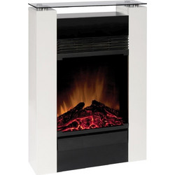 Dimplex Gisella White Επιδαπέδιο Ηλεκτρικό Τζάκι 1500W Μ58.1xΥ79.5xΒ17cm