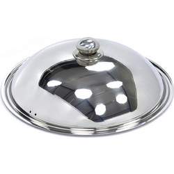 Wok Lid - O36cm - Stainless Steel - Induction