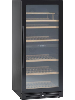 THINKCOOL SV 104 B ΔΙΖΩΝΙΚΟΣ ΣΥΝΤΗΡΗΤΗΣ ΚΡΑΣΙΩΝ ΧΩΡΗΤΙΚΟΤΗΤΑ 90 ΦΙΑΛΕΣ 6 ΡΑΦΙΑ ΧΡΩΜΑ ΜΑΥΡΟ ΞΥΛΙΝΑ ΡΑΦΙΑ