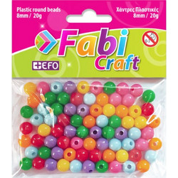 Χάντρες FABI Πλαστικές 8mm 20gr