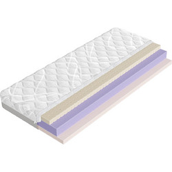 CLEAN 70x190 medium firm 13 cm latex with antibacterial foam mattress Lano Furniture