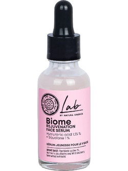 Natura Siberica Lab Biome Rejuvenation Face Αντιγηραντικό Ενυδατικό Serum Προσώπου για Ανάπλαση & Λάμψη με Υαλουρονικό 30ml
