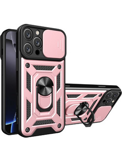 Techsuit - CamShield Series - iPhone 16 Pro Max - Rose Gold