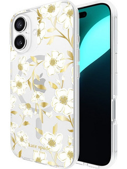 Kate Spade New York Protective Gems Magsafe - Case For Iphone 16 (Sunshine Floral) - (KS054342)