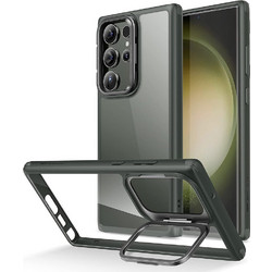ESR Classic Kickstand Back Cover Clear / Green (Samsung Galaxy S23 Ultra)