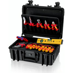 KNIPEX 00 21 34 HL S2 ΕΡΓΑΛΕΙΟΘΗΚΗ ROBUST23 START ΗΛΕΚΤΡΟΛΟΓΟΥ ΜΕ 24 ΕΞΑΡΤΗΜΑΤΑ