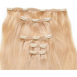 Seamless1 5 Peace Clip In Human Hair Extensions Vanilla 21.5inch