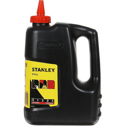 Κιμωλία χάραξης 1000gr κόκκινη STANLEY 1-47-919