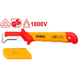 TOTAL (THIDCK1851) ΜΑΧΑΙΡΙ ΑΠΟΓΥΜΝΩΣΗΣ ΚΑΛΩΔΙΩΝ ΚΥΡΤΟ 185mm 1000V VDE