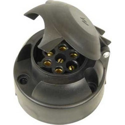 Carpoint Πρίζα Θηλυκή για Τρέιλερ Σταθερή 7 Επαφών 12V (0429504)