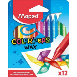 Κηρομπογιές Maped 12 Χρώματα