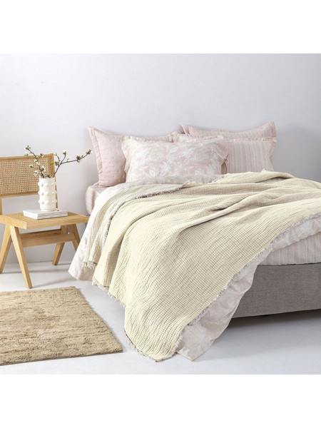Κουβέρτα Mous Natural Palamaiki Μονό 170x240cm 100% Βαμβάκι