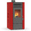 Thermogatz Aero GSP 8 Red Σόμπα Pellet Αερόθερμη 8kW
