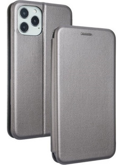 Beline Etui Book Magnetic iPhone 12/12Pro 6,1'' stalowy/steel