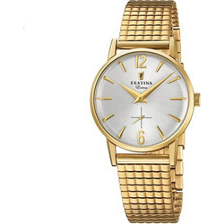 Festina Γυναικείο Ρολόι με Χρυσό Μεταλλικό Μπρασελέ F20257/1