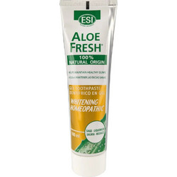 ESI Aloe Fresh Homeopathic Whitening Οδοντόκρεμα για Λεύκανση κατά της Πλάκας & της Ουλίτιδας 100ml