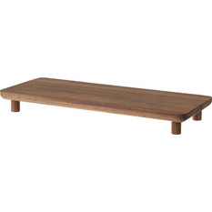 Πλατώ Σερβιρίσματος Excellent Houseware με Λαβή 36x14.5x3cm Ξύλινο Καφέ CY4654920
