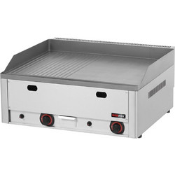 Redfox FTHR 60 G Πλατώ αερίου διπλό 1/2 λείο 1/2 ραβδωτό