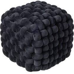 Πουφ διακοσμητικό 43x43x40cm Das Home 2271