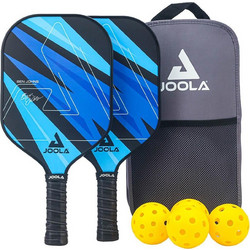 Σετ Ρακέτες Pickleball Joola Με Μπαλάκια και Θήκη Blue Lighting 18537