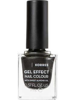 Korres 96 Sweet Almond Oil Moonstone Grey Βερνίκι Νυχιών Μακράς Διαρκείας 11ml