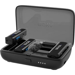 BOYA LINK V2 C2 Σετ 2 Μικρόφωνα Πέτου USB / 3.5mm