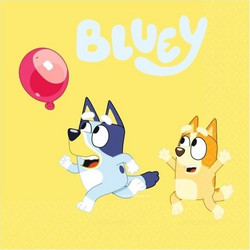 LION BALLOONS ΧΑΡΤΟΠΕΤΣΕΤΕΣ 33x33cm 20τμχ BLUEY