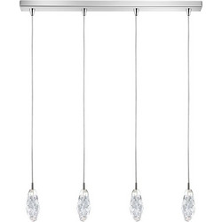 ΦΩΤΙΣΤΙΚΟ ΚΡΕΜΑΣΤΟ 01466 LED 12W 3000K 85x21cm Ν. 123-01466-09B