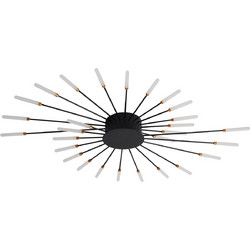CCC 710-28 LED ΟΡΟΦΗΣ ΜΑΥΡΟ ΣΑΛΙΓΚΑΡΙ Φ105x9
