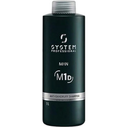 System Professional M1D Man Anti-Dandruff Shampoo 1lt