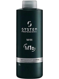 System Professional M1D Man Anti-Dandruff Shampoo 1lt