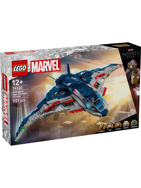Lego Marvel Avengers Age of Ultron Quinjet για 12+ Ετών 76325