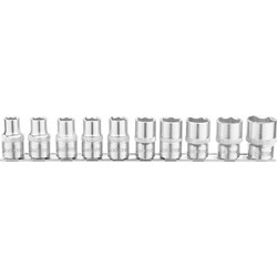 ΚΑΡΥΔΑΚΙΑ HEX 1/2" ΣΕΤ 10 ΤΕΜ JADEVER JDST2410 - 400256