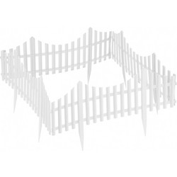 ΔΙΑΚΟΣΜΗΤΙΚΟΣ ΦΡΑΧΤΗΣ SMILE ΛΕΥΚΟΣ 60x21,5cm (ΜΕ ΠΑΣΣΑΛΟ 11cm) ΣΕΤ 4τμχ PALISAD 650378