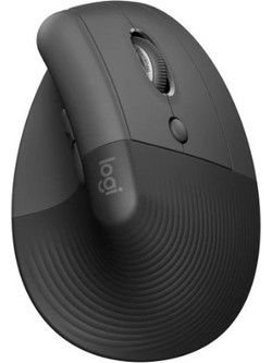 Logitech Lift for Business Ασύρματο Bluetooth Ποντίκι Εργονομικό Vertical Anthracite