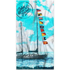 John Frank Sailing Πετσέτα Θαλάσσης Μπλε