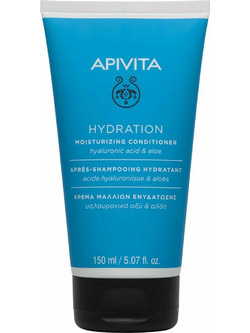 Apivita Hydration Υαλουρονικό Οξύ & Αλόη Φυτικό Conditioner για Επανόρθωση & Φριζάρισμα 150ml