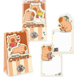 ΧΑΡΤΑΚΙΑ ΣΗΜΕΙΩΣΕΩΝ TREND 966940 CAPYBARA set- 2 90sh. 114966940