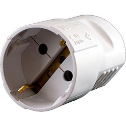 ΦΙΣ ΣΟΥΚΟ ΘΗΛΥΚΟ 240V/16A ΛΕΥΚΟ UNIVERSE - 2-GR100052
