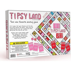 Tipsy Land Επιτραπέζιο παιχνίδι πάρτι με χιούμορ για ενήλικες