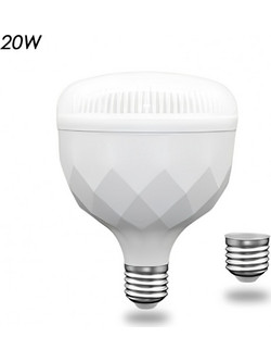 LED Λάμπα E27 20W 220V 1600LM 6500K Λευκή